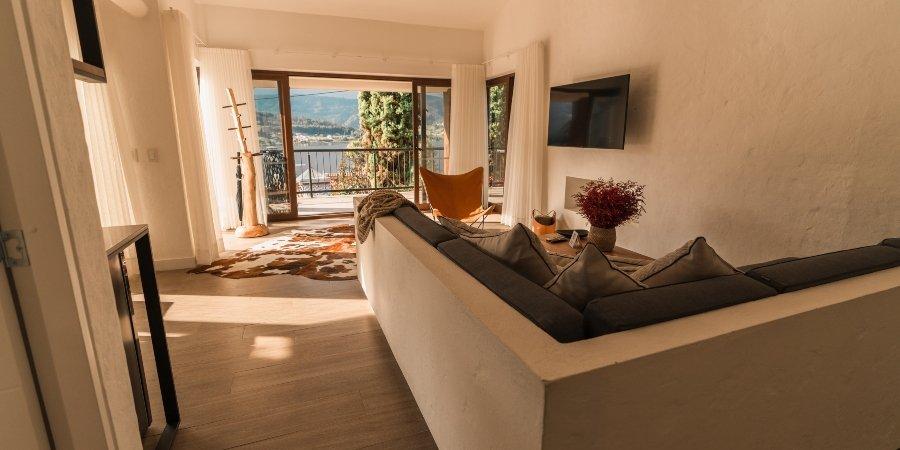 Sala cabañas Cantú Glamping y Cabañas Paipa Sala cabañas Cantú Glamping y Cabañas Paipa