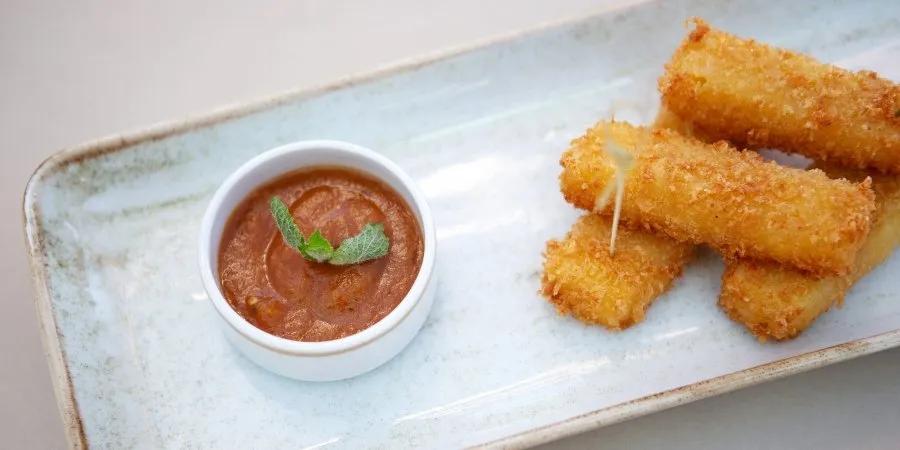 Dedos de queso apanados Hoteles Colsubsidio Dedos de queso apanados Hoteles Colsubsidio