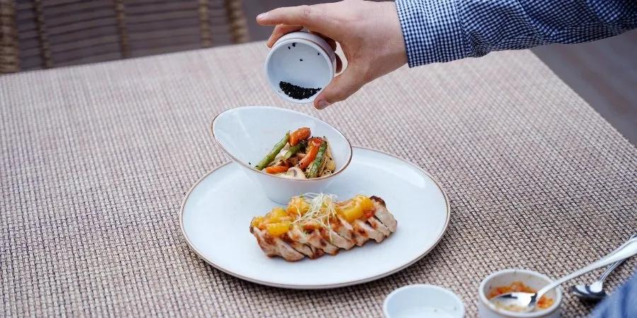 Pollo hawaiano Hotel Lanceros Paipa Pollo hawaiano Hotel Lanceros Paipa