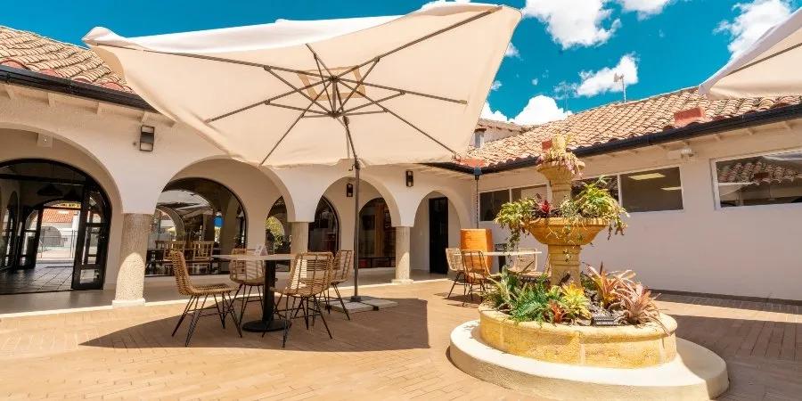 Terraza Hotel Lanceros Paipa Terraza Hotel Lanceros Paipa