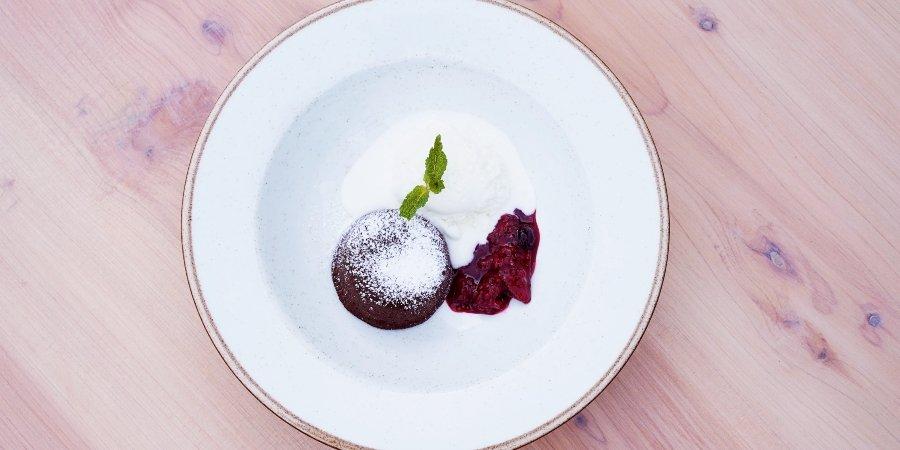 Volcán de chocolate Hoteles Colsubsidio Volcán de chocolate Hoteles Colsubsidio